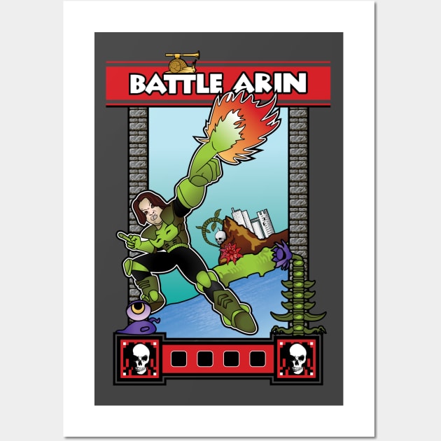 Battle Arin Wall Art by Kay